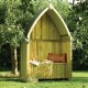 Winchester Arbour - Sheltered Outdoor Seating - Natural Timber