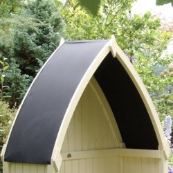 Winchester Arbour - Sheltered Outdoor Seating - Natural Timber
