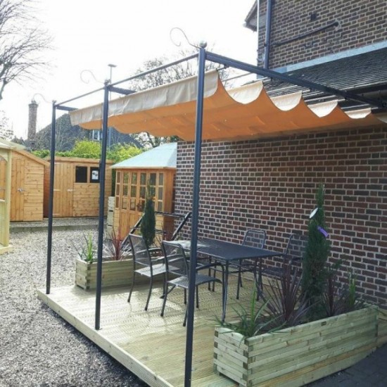 St. Tropez Canopy/Gazebo - Gunmetal Grey