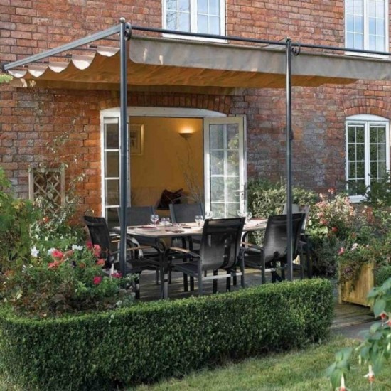 St. Tropez Canopy/Gazebo - Gunmetal Grey