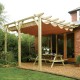 Sienna Canopy/Gazebo - Natural Timber