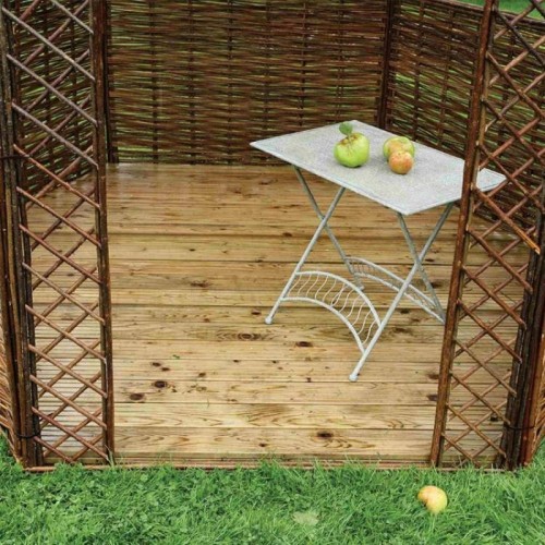 Willow Gazebo Natural Timber Floor