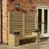 Seat Set Garden Creations - Natural Timber