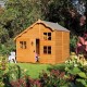 Playaway Swiss Cottage Summerhouse - Honey Brown