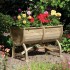 Marberry Barrel Planter - Natural Timber