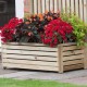 Pressure Treated - Rectangular Planter - Natural Timber