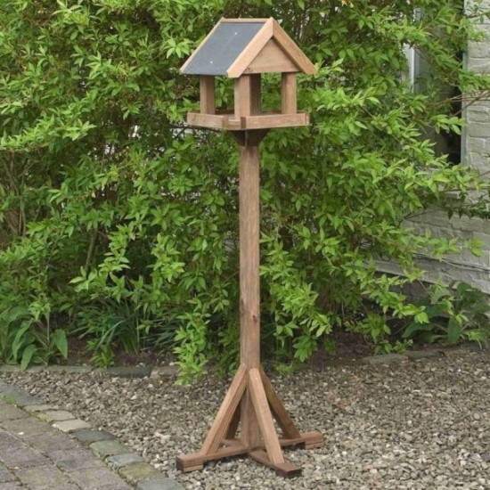 Windrush Bird Table - Natural Timber