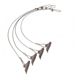 Easy Hook Earth Anchors - Solid Steel