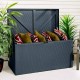 Metal Outdoor Deck Box - Anthracite Grey