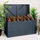Metal Outdoor Deck Box - Anthracite Grey