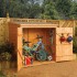 Wallstore Shed - Dipped Honey Brown