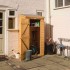 Mini Storage for Gardening Equipment - Dipped Honey Brown